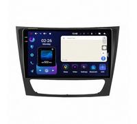 Autoradio Android per Mercedes Benz W211 E300 2002-2010 Wireless Carplay Android Auto Stereo Auto Bluetooth Ips con Pantalla Táctil con Gps Navigatore/Swc/Mirror, 8 Nucleo 6G+128G