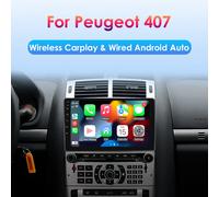 Hizpo 9 ''lettore multimediale intelligente 2Din Android 13 autoradio per Peugeot 407 1 2004-2011 P1 4Core 1G 32G