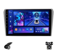 Autoradio Android per Toyota Avensis 2004-2008 Schermo Touchscreen QLED Android Auto CarPlay Musica Wireless/Bluetooth/FM/AM/RDS/DSP/WiFi/GPS/ADAS DVR/Ventola Di Raffreddamento(V20)