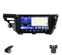Autoradio Android per Toyota Camry 8 XV 70 2017-2020 Schermo Touchscreen QLED Android Auto CarPlay Musica Wireless/Bluetooth/FM/AM/RDS/WiFi/GPS/ADAS DVR/Ventola Di Raffreddamento(Rhd,V300)