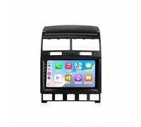 Autoradio Android per Volkswagen Touareg I 1 GP 2002-2010 Schermo Touch Portatile Wireless di Backup con Bluetooth Wifi, Controllo Vocale, Aux, Mirror Link, 4 Nucleo 4G+64G