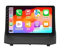 Autoradio Android Single Din con schermo grande da 9 pollici per Ford Fiesta 2009-2014, radio con navigazione GPS e kit cruscotto DSP integrato(M400S 8 Core 6+128G)