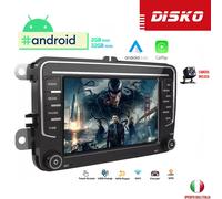 AUTORADIO ANDROID STEREO AUTO 7" 2/32GB CARPLAY VOLKSWAGEN GOLF 5 PASSAT TIGUAN