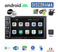 AUTORADIO ANDROID STEREO AUTO DAB+ 2DIN 7 POLLICI CD DVD GPS WI-FI USB BLUETOOTH