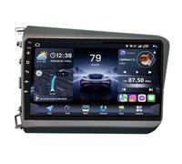 Autoradio Android Touch Screen per Honda Civic 2012-2015 Car Stereo Radio multimediale da 9 pollici con Carplay Android Auto/Bluetooth/WiFi/4G/FM RDS Radio(8core(4G+32G))