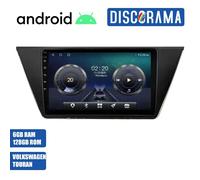 AUTORADIO ANDROID VOLKSWAGEN TOURAN 6/128GB 2016-2018 STEREO AUTO WIFI NAVI BT