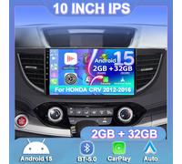 Autoradio Android15 For HONDA CRV 2012-2016 Navigation GPS Car Play DSP ✅2+32GB✅