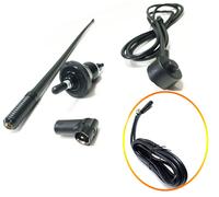 Autoradio Auto Antenna ISO Universale Per AM/FM Gomma-Flex Stab 36cm TOP SET