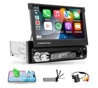 Autoradio Bluetooth 1 Din Compatibile con Apple Carplay et Android Auto