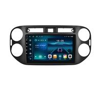 Autoradio Bluetooth Android 13 Double Din per Volkswagen Tiguan 2014-2016, 9 Pollici Touchscreen Radio con Carplay USB Controllo del Volante Telecamera Posteriore GPS Navigation Wifi(S5 4G+64G)