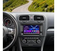 Autoradio Bluetooth con schermo per VW Golf V VI Autoradio con navigatore GPS Android 15 da 7 pollici 2+32 GB di memoria per CarPlay Android Auto WLAN radio FM RDS touchscreen IPS e comandi al volante