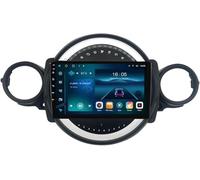 Autoradio Bluetooth doppio DIN per BMW Mini 2007-2015, touchscreen da 9", controllo vocale, telecamera posteriore, WiFi, Mirror Link, SWC, Android 13 - Esperienza di guida migliorata