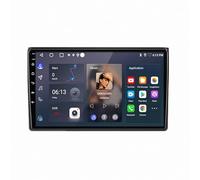 Autoradio Bluetooth per Audi A4 2 3 B6 B7 S4 RS4 2000-2009 con Schermo, Radio/Usb/Aux/Fm/Mic/Type-C, Supporta Telecamera Posteriore Autoradio Compatibile, 4 Nucleo 1G+16G