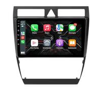 Autoradio Bluetooth per Audi A6 C5 1997-2004 Mirror Link/Usb/Type-C/Telecamera di Backup/Microfono/Supporto Telecomando, 4 Nucleo 4G+64G