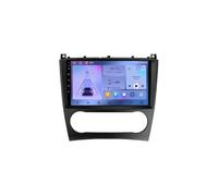 Autoradio Bluetooth per Benz W203 W209 C180 C200 C220 C230 2004-2011 con Schermo, Radio con Mirror Link/Usb/Aux/Fm/Mic/Type-C, Supporta Telecamera Posteriore Carplay, 4 Nucleo 4G+64G