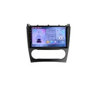 Autoradio Bluetooth per Benz W203 W209 C180 C200 C220 C230 2004-2011 Mirror Link/Usb/Type-C/Microfono/Telecamera di Backup/Supporto Telecomando, 8 Nucleo 4G+64G