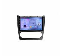 Autoradio Bluetooth per Benz W203 W209 C180 C200 C220 C230 2004-2011 Mirror Link/Usb/Type-C/Telecamera di Backup/Microfono/Supporto Telecomando Autoradio Compatibile, 8 Nucleo 4G+64G