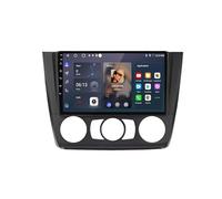 Autoradio Bluetooth per BMW 1 Series E81 E82 E87 E88 AT 2004-2011 Mirror Link/Usb/Type-C/Microfono/Telecamera di Backup/Supporto Telecomando, 8 Nucleo 6G+128G