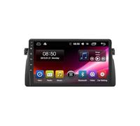 Autoradio Bluetooth per BMW 3 Series E46 1998-2005 Mirror Link/Usb/Type-C/Telecamera di Backup/Microfono/Supporto Telecomando, 8 Nucleo 4G+64G