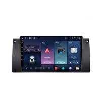 Autoradio Bluetooth per BMW 5 E39 1995-2003 Mirror Link/Usb/Type-C/Telecamera di Backup/Microfono/Supporto Telecomando Autoradio Compatibile, 8 Nucleo 4G+64G