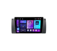 Autoradio Bluetooth per BMW 5 E39 X5 E53 1995-2003 Mirror Link/Usb/Type-C/Telecamera di Backup/Microfono/Supporto Telecomando, 4 Nucleo 4G+64G