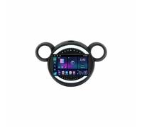 Autoradio Bluetooth per BMW Mini Cooper Countryman R56 R60 2011-2013 Mirror Link/Usb/Type-C/Telecamera di Backup/Microfono/Supporto Telecomando Autoradio Compatibile, 4 Nucleo 4G+64G