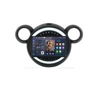 Autoradio Bluetooth per BMW Mini Cooper Landgenoot R56 R60 2011-2013 Mirror Link/Usb/Type-C/Telecamera di Backup/Microfono/Supporto Telecomando, 4 Nucleo 2G+32G