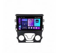 Autoradio Bluetooth per Ford Mondeo 5 Fusion 2012-2014 con Schermo, Radio con Mirror Link/Usb/Aux/Fm/Mic/Type-C, Supporta Telecamera Posteriore Carplay, 4 Nucleo 1G+16G