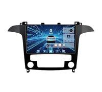 Autoradio Bluetooth per Ford S-Max 2006-2015 9 Pollici HD Touch Screen Auto Radio Supporta AUX USB SD MP5 Car Lettore Multimediale Controllo del(HM605 4 Core Wifi 4+64GB)