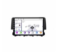 Autoradio Bluetooth per Honda Civic 10th 10gen 2015-2021 con Navigazione Gps, Android Auto, Bluetooth, Wi-Fi, Ecc, Fm Radio, Mirror Link Autoradio Compatibile, 4 Nucleo 1G+16G
