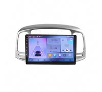 Autoradio Bluetooth per Hyundai Accent 2008-2011 con Navigazione Gps, Android Auto, Bluetooth, Wi-Fi, Ecc, Fm Radio, Mirror Link Autoradio Compatibile, 4 Nucleo 4G+64G