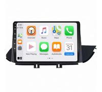 Autoradio Bluetooth per Hyundai Celesta Elantra 2017 2018 con Navigazione Gps, Android Auto, Bluetooth, Wi-Fi, Ecc, Fm Radio, Mirror Link Autoradio Compatibile, 4 Nucleo 1G+16G