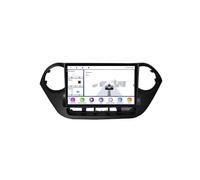 Autoradio Bluetooth per Hyundai Grand i10 2013-2014 Mirror Link/Usb/Type-C/Telecamera di Backup/Microfono/Supporto Telecomando Autoradio Compatibile, 8 Nucleo 6G+128G
