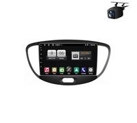 Autoradio Bluetooth per Hyundai i10 2010-2013 Touchscreen Lettore, Fm Radio, Mirror Link, Telecamera di Backup, Bluetooth Autoradio Compatibile, 8 Nucleo 6G+128G