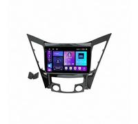 Autoradio Bluetooth per Hyundai Sonata 8 2010-2015 con Navigazione Gps, Android Auto, Bluetooth, Wi-Fi, Ecc, Fm Radio, Mirror Link Carplay, 8 Nucleo 8G+256G