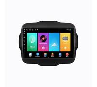 Autoradio Bluetooth per Jeep Renegade 2014-2018 Touchscreen Lettore, Mirror Link, Backup, Bluetooth Autoradio Compatibile, 4 Nucleo 4G+64G