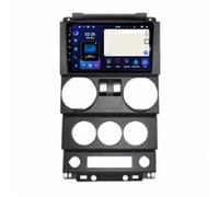 Autoradio Bluetooth per Jeep Wrangler Unlimited 3 JK 2008-2010 con Navigazione Gps, Android Auto, Bluetooth, Wi-Fi, Ecc, Fm Radio, Mirror Link Autoradio Compatibile, 4 Nucleo 1G+16G