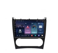 Autoradio Bluetooth per Mercedes Benz C Class W203 2005-2009 Mirror Link/Usb/Type-C/Telecamera di Backup/Microfono/Supporto Telecomando Autoradio Compatibile, 4 Nucleo 1G+16G