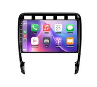 Autoradio Bluetooth per Porsche Cayenne 957 2002-2010 Mirror Link/Usb/Type-C/Telecamera di Backup/Microfono/Supporto Telecomando Autoradio Compatibile, 4 Nucleo 4G+64G