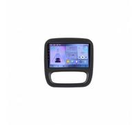Autoradio Bluetooth per Renault Traffic 3 2014-2021 con Navigazione Gps, Android Auto, Bluetooth, Wi-Fi, Ecc, Fm Radio, Mirror Link Autoradio Compatibile, 4 Nucleo 4G+64G