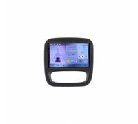Autoradio Bluetooth per Renault Traffic 3 2014-2021 Mirror Link/Usb/Type-C/Telecamera di Backup/Microfono/Supporto Telecomando Autoradio Compatibile, 4 Nucleo 4G+64G