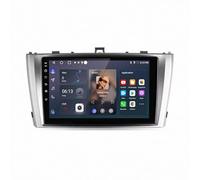 Autoradio Bluetooth per Toyota Avensis T27 2009-2015 con Schermo, Radio/Usb/Aux/Fm/Mic/Type-C, Supporta Telecamera Posteriore Autoradio Compatibile, 8 Nucleo 6G+128G