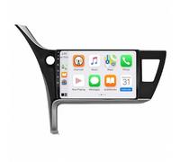 Autoradio Bluetooth per Toyota Corolla 11 Auris 2017-2019 con Schermo, Radio/Usb/Aux/Fm/Mic/Type-C, Supporta Telecamera Posteriore Autoradio Compatibile, 8 Nucleo 8G+256G