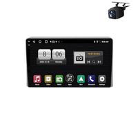 Autoradio Bluetooth per Toyota Hiace XH10 H200 2004-2021 con Schermo, Radio/Usb/Aux/Fm/Mic/Type-C, Supporta Telecamera Posteriore Carplay, 8 Nucleo 8G+256G