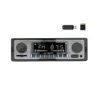 Autoradio Bluetooth Vintage MP3 USB SD FM 4x45W Stereo 1