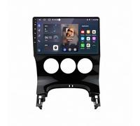 Autoradio Bluetooth Vivavoce per Peugeot 3008 2009-2016 Wireless Carplay & Android Auto Schermo per Auto con Mirror Link, Fm Radio, Telecamera di, 8 Nucleo 4G+64G