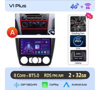 Autoradio BMW Serie 1 E87 E81 E82 E88 2004-2011 CarPlay 2G+32GB 8Core 4G+WIFI