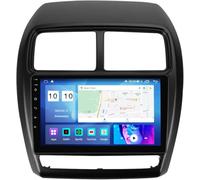 Autoradio BOBOBH Double Din Android 13 per Mitsubishi ASX 1 2016-2022, autoradio touchscreen da 9 pollici con controllo vocale, Bluetooth, schermo di riproduzione, telecamera di backup WiFi, SWC Immag