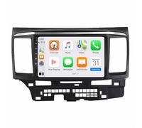 Autoradio Car Navigation per MITSUBISHI LANCER 9 10 X 2008-2016 Ips Touchscreen, Auto Stereo Radio con Bluetooth/Gps/Controllo Vocale/Mirror Link/Aux, Navigazione, 4 Nucleo 4G+64G