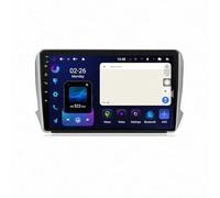 Autoradio Car Navigation per Peugeot 2008 208 2012-2018 Ips Touchscreen, Auto Stereo Radio con Bluetooth/Gps/Controllo Vocale/Mirror Link/Aux, Navigazione, 8 Nucleo 6G+128G